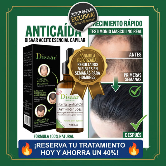 CapilAdvance™ – Sérum Fortalecedor & Vitalidad Capilar (by Disaar)