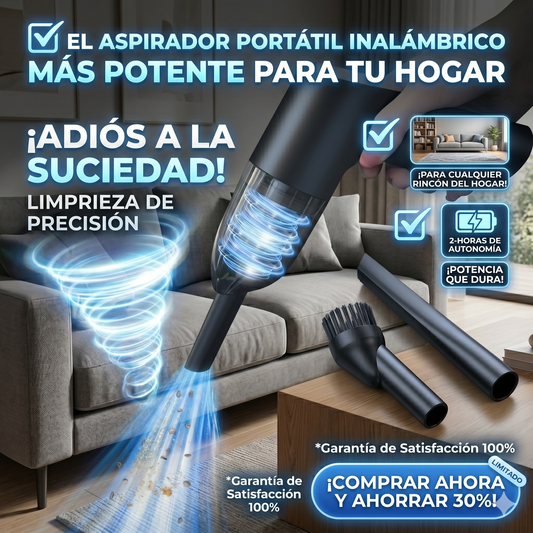 Mini Aspiradora Portátil