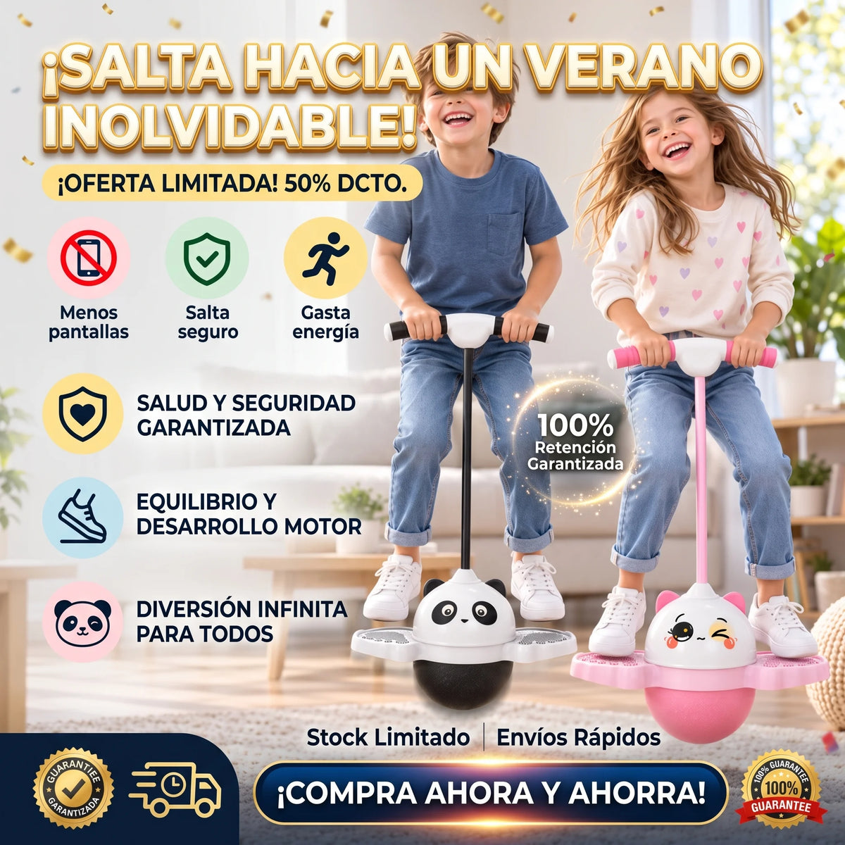 PogoBall Saltarín - Que dejen las pantallas