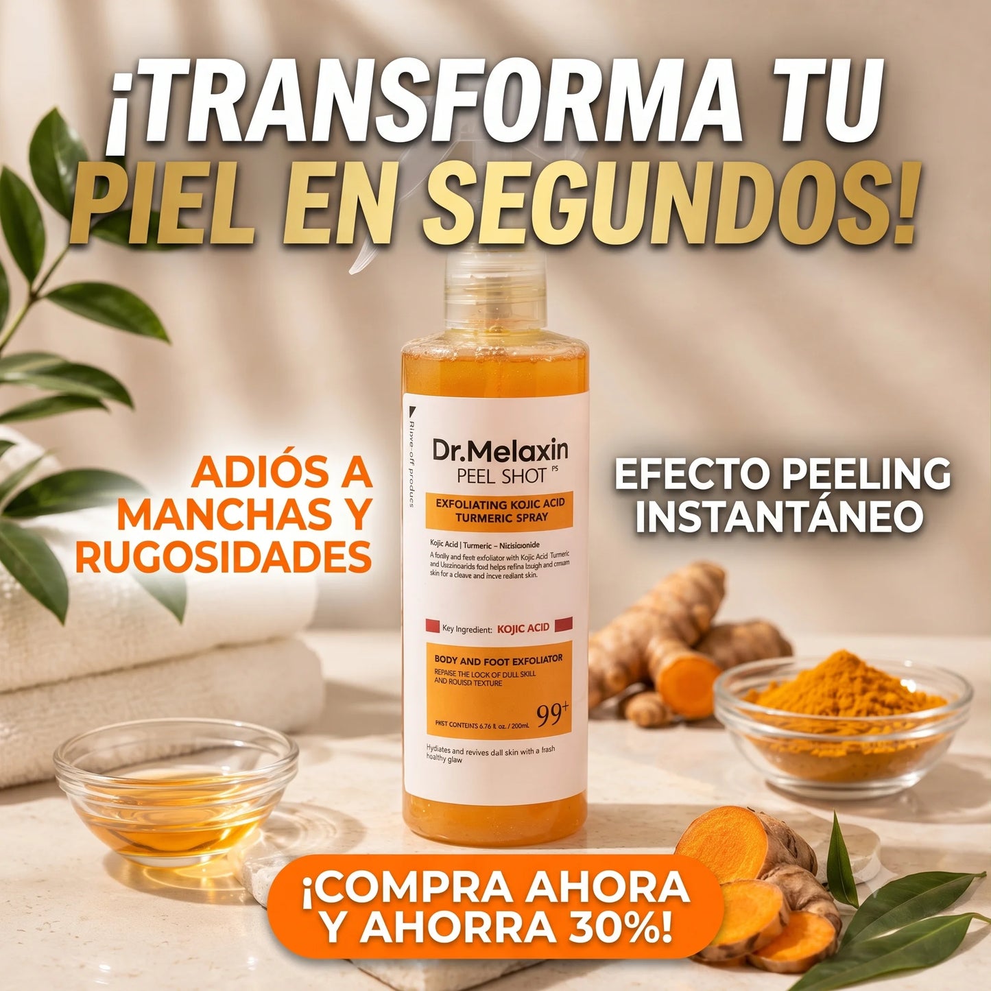 Dr. Melaxin Peel Shot PS - Exfoliante Coreano