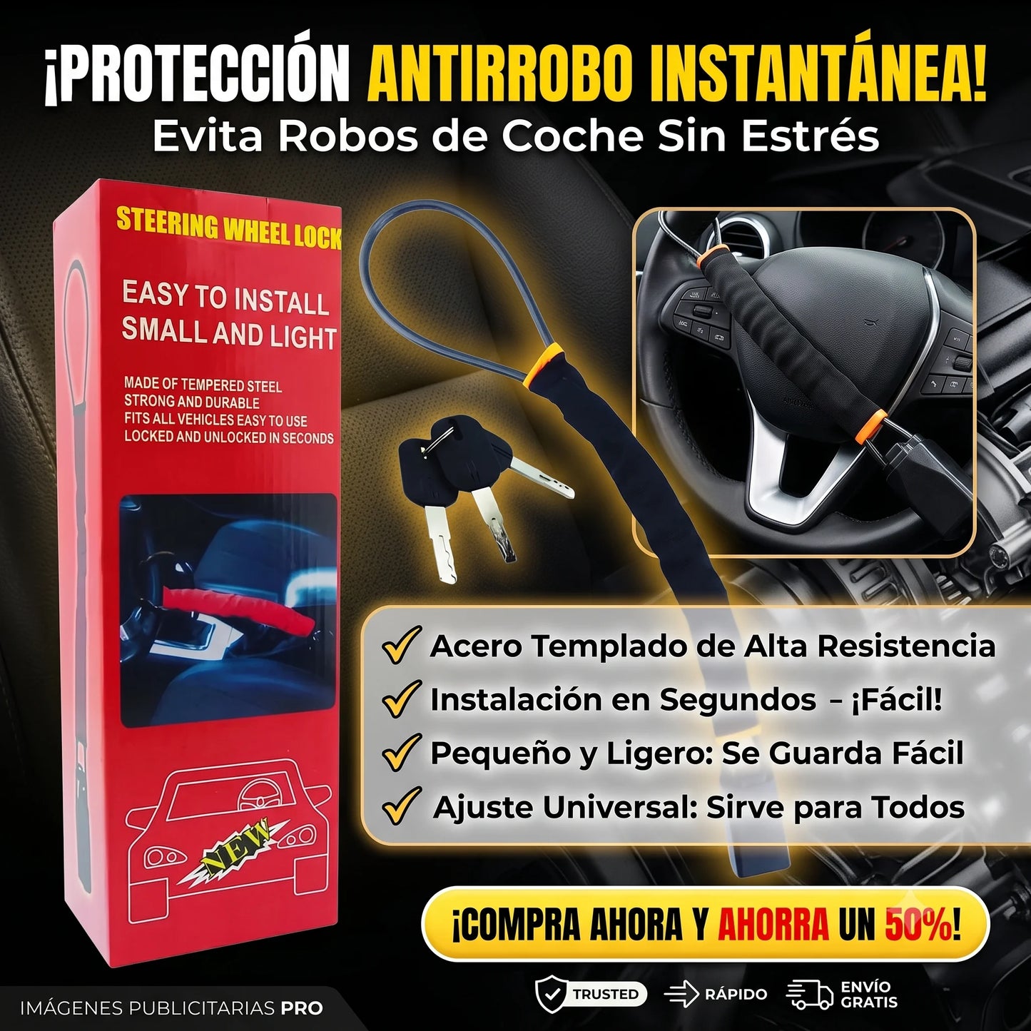 SteelShield – Cable de Seguridad Antirrobo