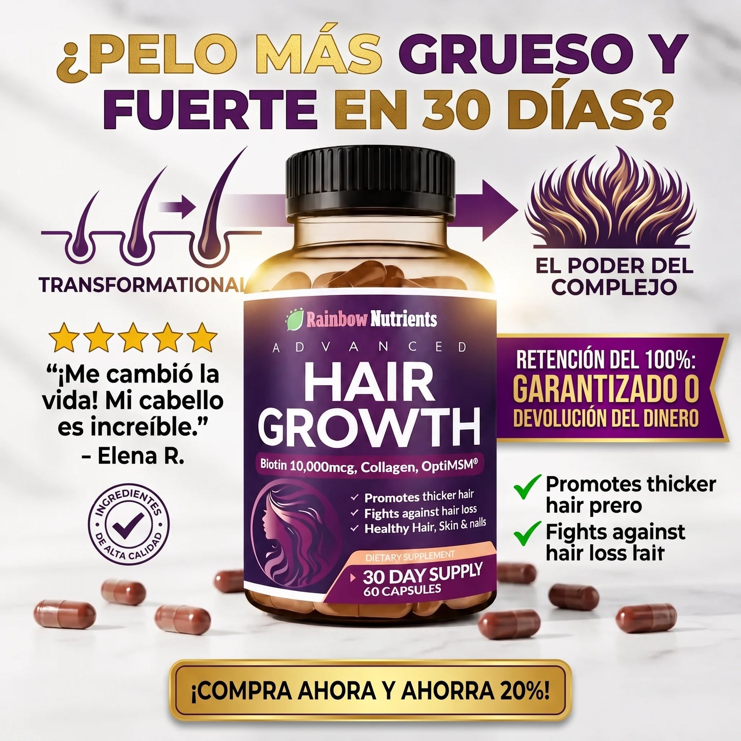 Hair Growth - Tratamiento Capilar