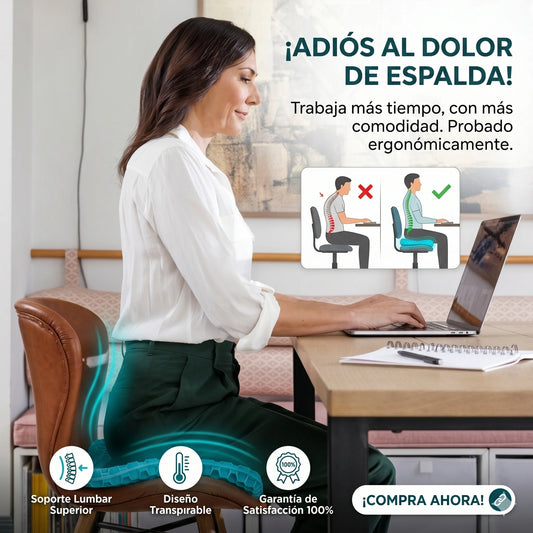 Cojín Suave de Gel Flexible