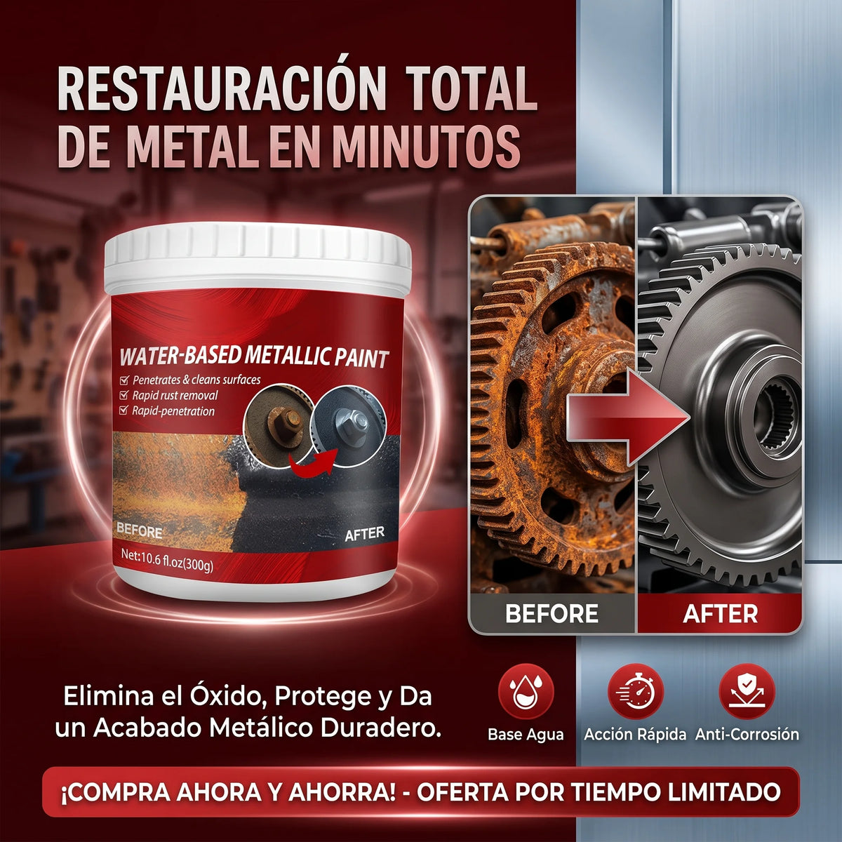 Jaysuing™ - Pintura Renovadora Antióxido 300 gr