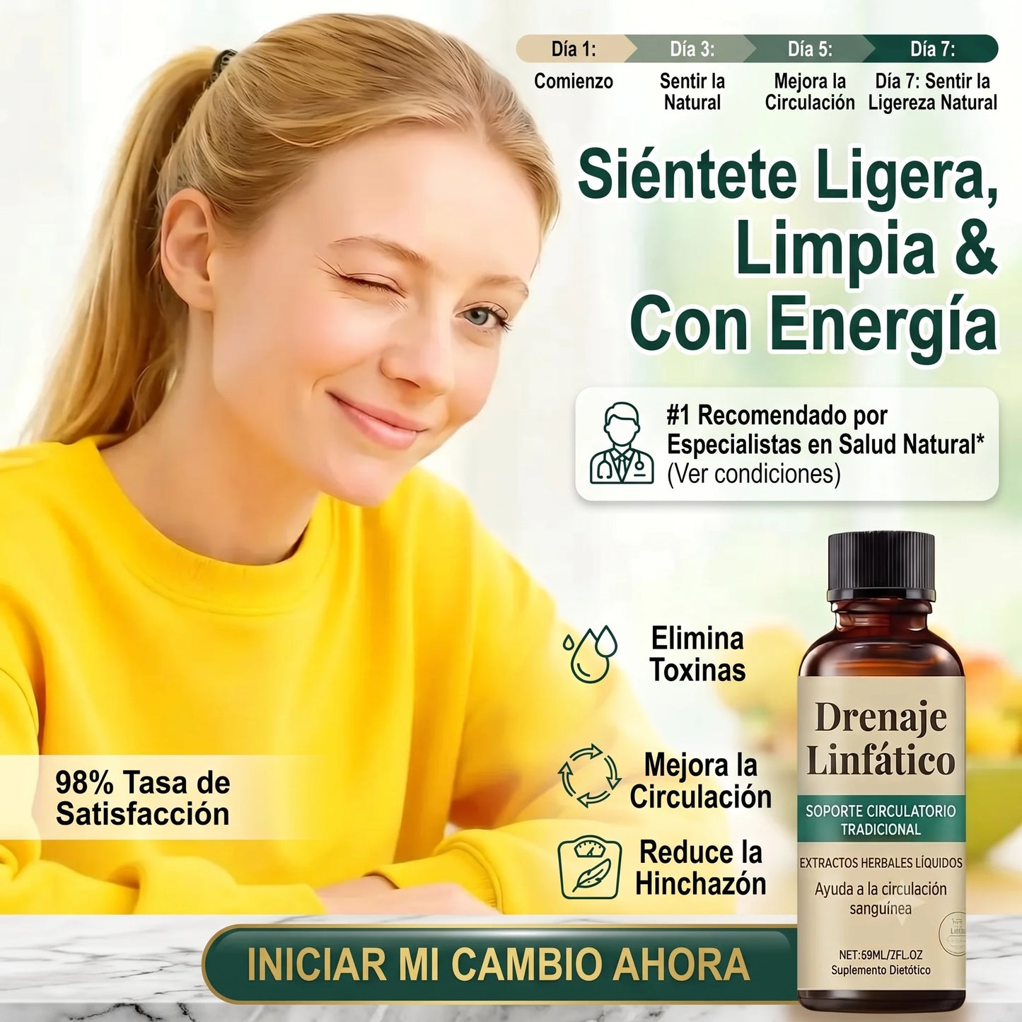 Sky Seeker  - Gotas Drenaje Linfático 60 ml
