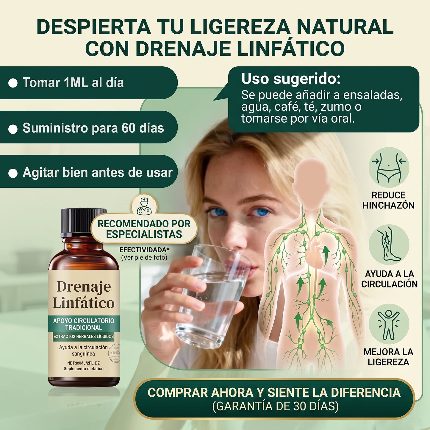 Sky Seeker  - Gotas Drenaje Linfático 60 ml