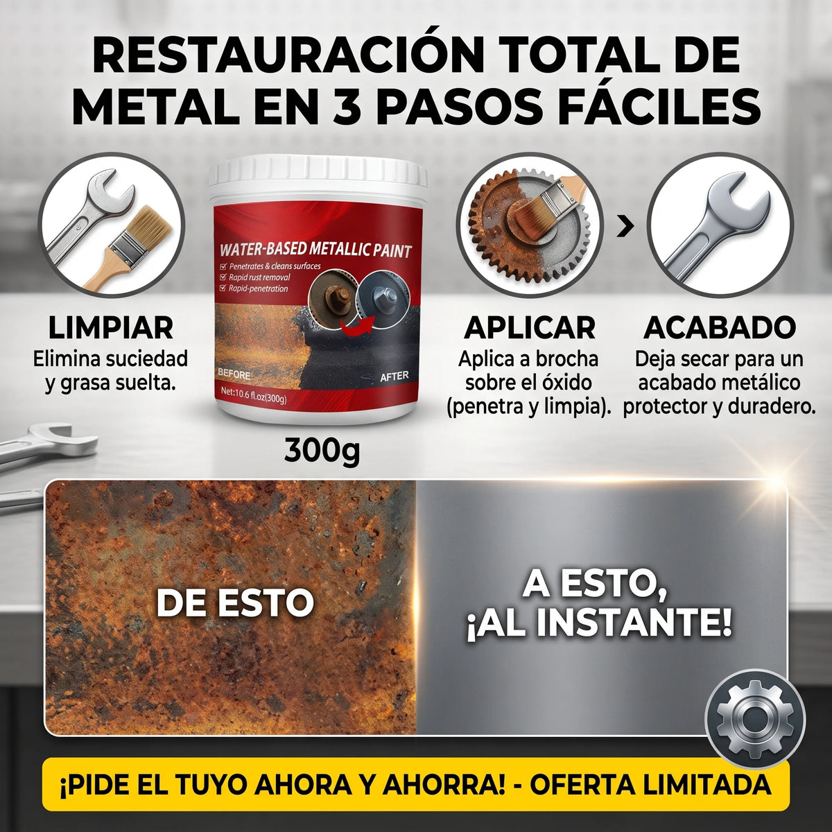 Jaysuing™ - Pintura Renovadora Antióxido 300 gr
