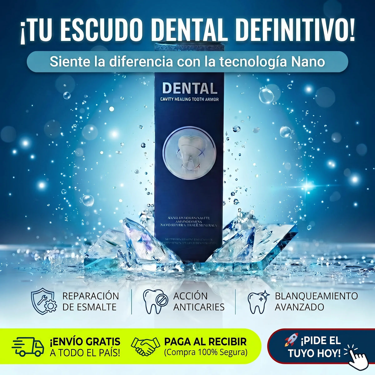 Dental Cavity Healing - Solución líquida cuidado dental