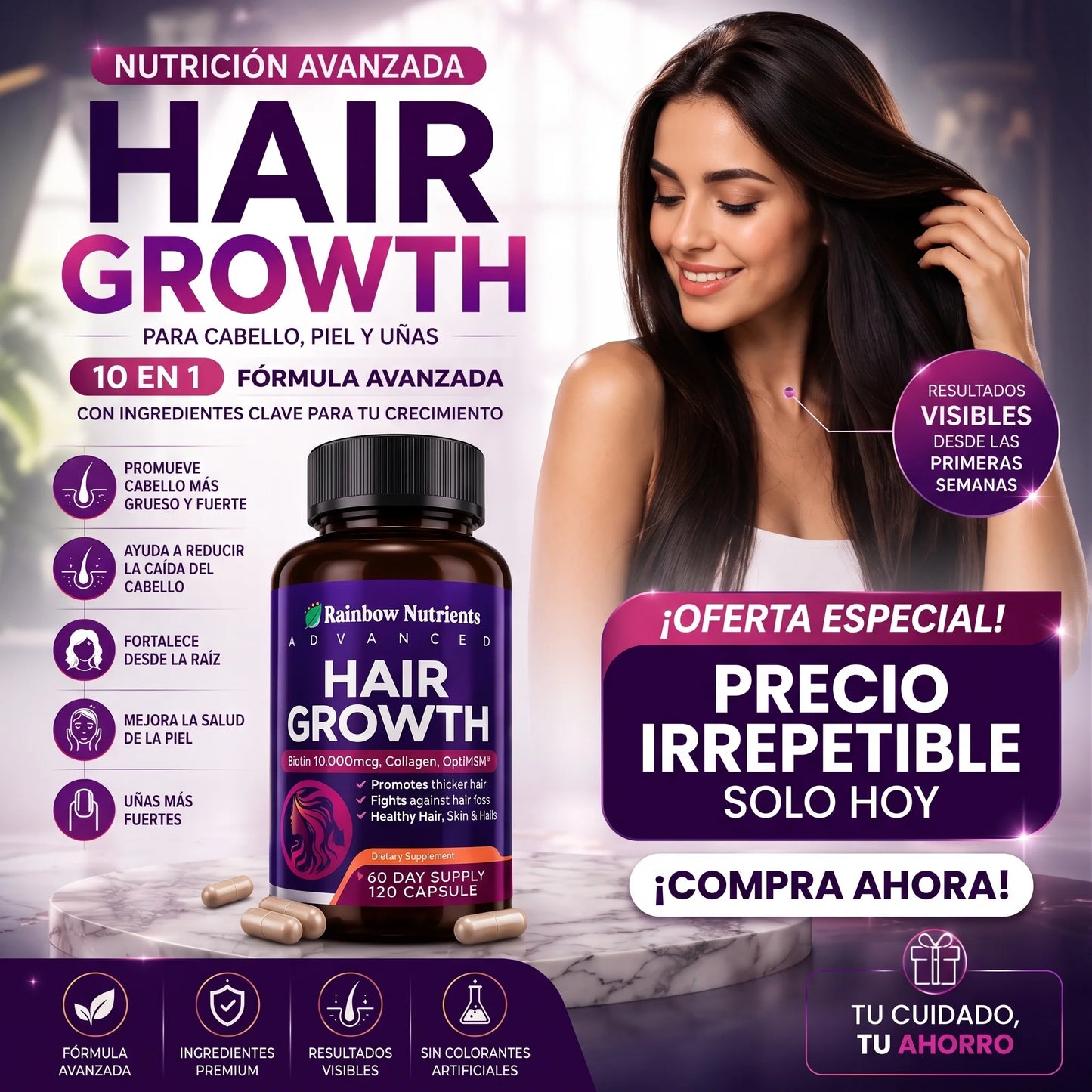 Hair Growth - Tratamiento Capilar