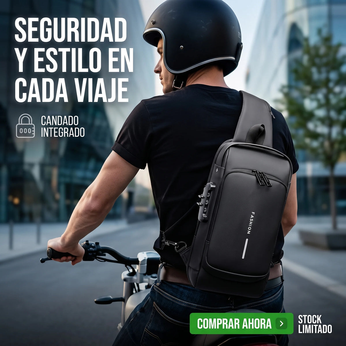 TitanVault Pro™ – Mochila Táctica Antirrobo con Carga USB