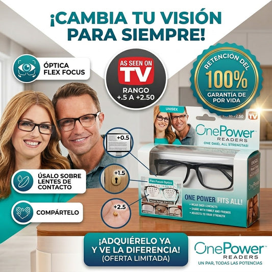 LENTES ONE POWER Enfoque Automático